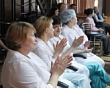Медицинских сестер Кардиоцентра поздравили с профессиональным праздником